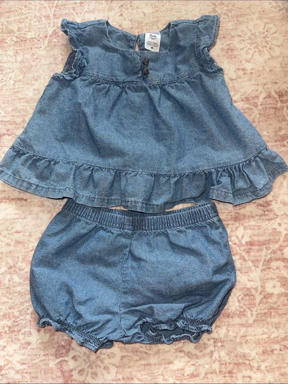 Carters denim matching set